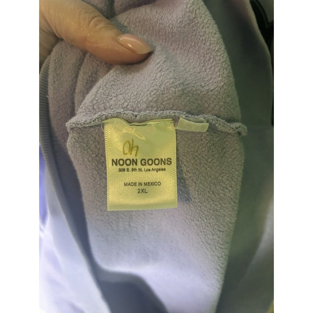 Noon Goons Sweater Unisex Logo Fleece Pullover Sweatshirt Streetwear 2XL NEW! - Picture 6 of 8